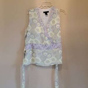 GLORIA VANDERBILT SUMMER BLOUSE